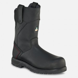 Red Wing Brnr XP 11-inch Impermeables Insulated CSA Seguridad Puntera Pull-On Boot Negros Grises | IZA-759481