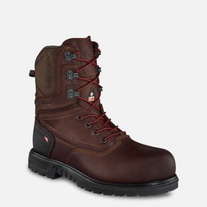 Red Wing Brnr XP 8-inch Impermeables CSA Seguridad Puntera Boot Negros Grises | MSW-156374