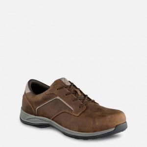 Red Wing ComfortPro Seguridad Puntera Oxford Negros | SZK-637042