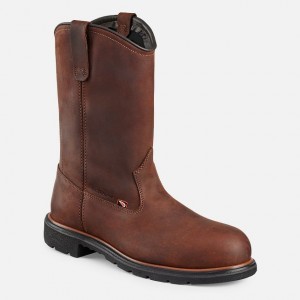 Red Wing DynaForce 11-inch Impermeables Soft Puntera Pull-On Boot Multicolor | MKE-018596