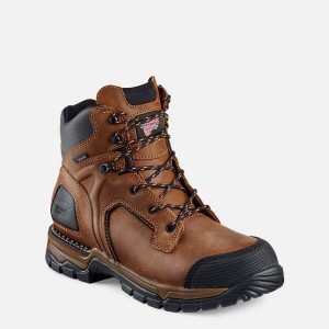 Red Wing FlexForce 6-inch Impermeables Seguridad Puntera Boot Rojos | IKV-103472