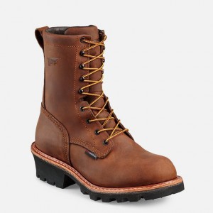 Red Wing LoggerMax 9-inch Impermeables Seguridad Puntera Boot Multicolor | PYL-153802