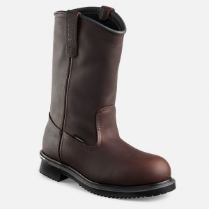 Red Wing SuperSole 11-inch Impermeables Seguridad Puntera Pull-On Boot Negros | RCP-638952