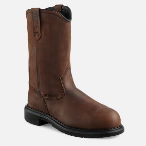 Red Wing SuperSole 11-inch Impermeables Seguridad Puntera Metguard Pull-On Boot Multicolor | KHD-620835