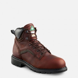 Red Wing SuperSole 6-inch Cuero Seguridad Puntera Boot Multicolor | CXN-906127