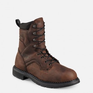 Red Wing SuperSole 8-inch Impermeables Seguridad Puntera Metguard Boot Multicolor | GXL-198432