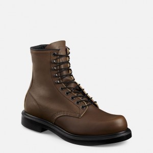 Red Wing SuperSole 8-inch Soft Puntera Boot Multicolor | BNH-107396