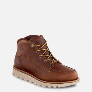 Red Wing Traction Tred Lite Impermeables Soft Puntera Chukka Marrom | ZCH-701463