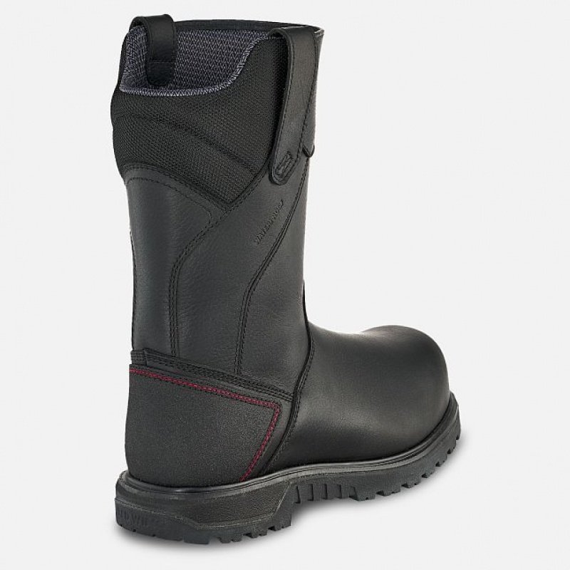 Red Wing Brnr XP 11-inch Impermeables Insulated CSA Seguridad Puntera Pull-On Boot Negros Grises | IZA-759481