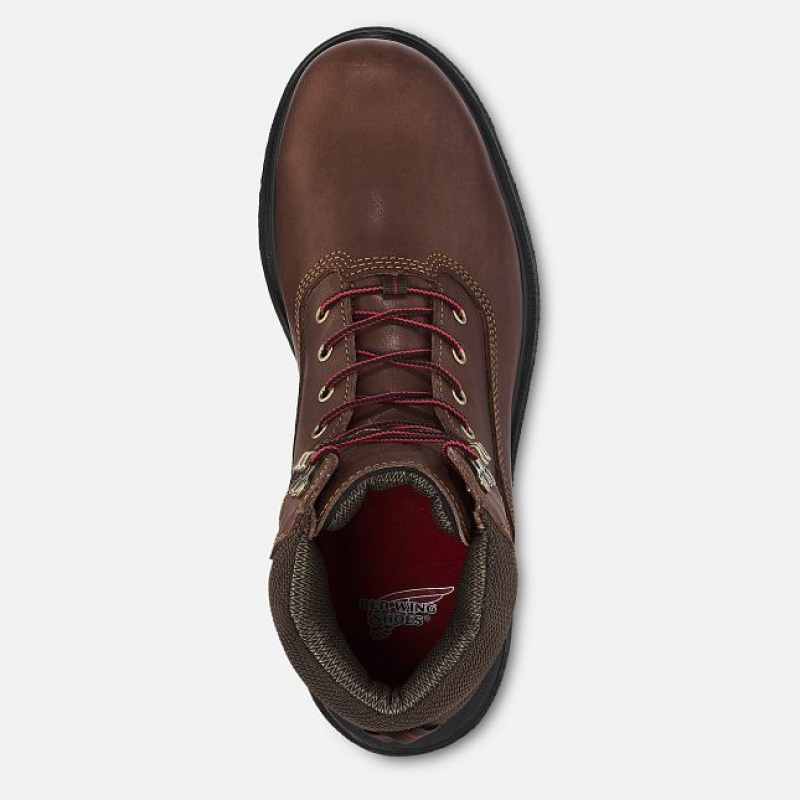 Red Wing Brnr XP 6-inch Impermeables CSA Seguridad Puntera Boot Negros Grises | GHP-516702