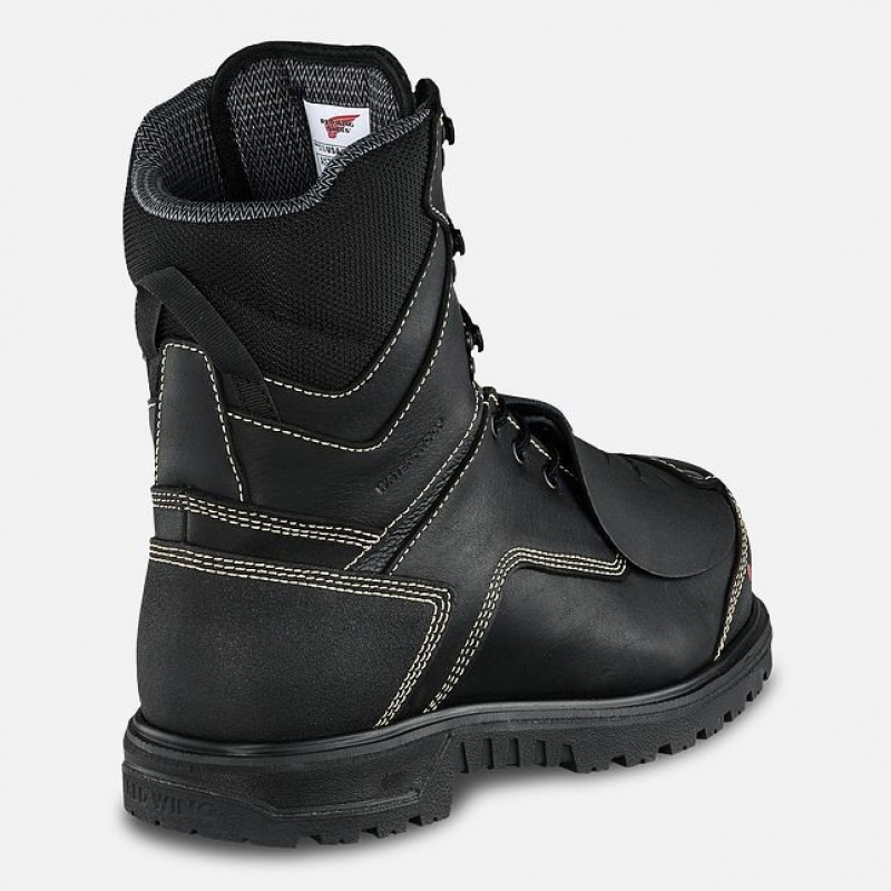 Red Wing Brnr XP 8-inch Impermeables Metguard CSA Seguridad Puntera Boot Negros Grises | NOD-524863