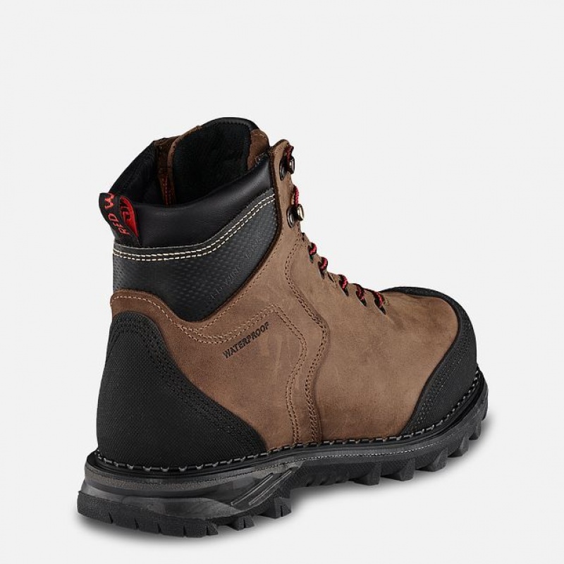 Red Wing Burnside 6-inch Impermeables CSA Seguridad Puntera Boot Multicolor | LBQ-412830