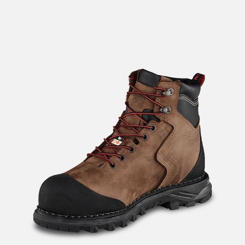 Red Wing Burnside 6-inch Impermeables CSA Seguridad Puntera Boot Multicolor | LBQ-412830