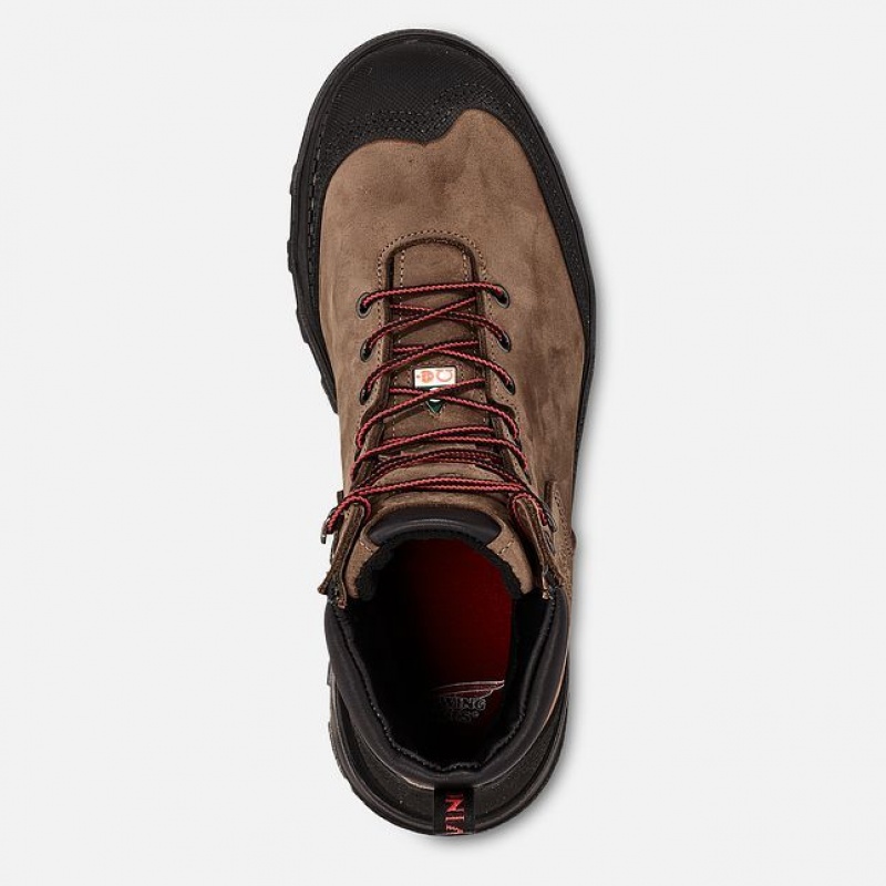 Red Wing Burnside 6-inch Impermeables CSA Seguridad Puntera Boot Multicolor | LBQ-412830