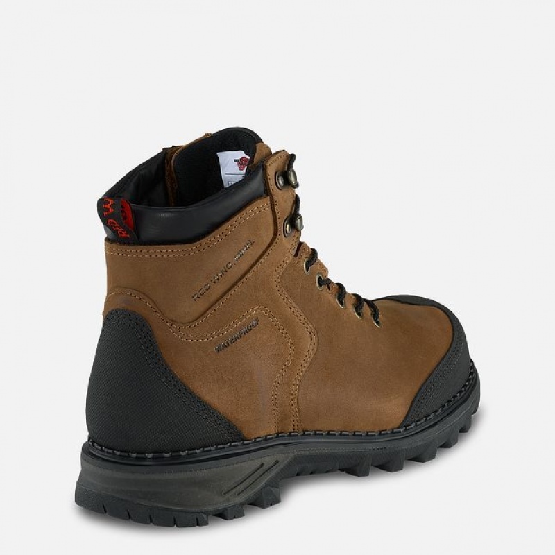 Red Wing Burnside 6-inch Impermeables Seguridad Puntera Boot Multicolor | QSI-405937