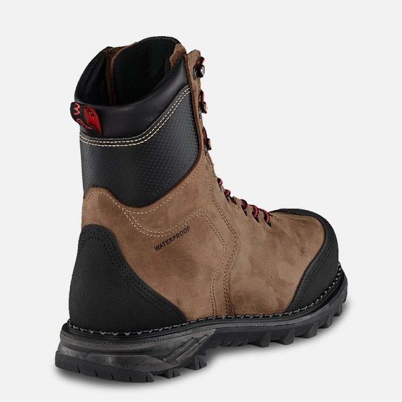 Red Wing Burnside 8-inch Impermeables CSA Seguridad Puntera Boot Multicolor | JYD-512984