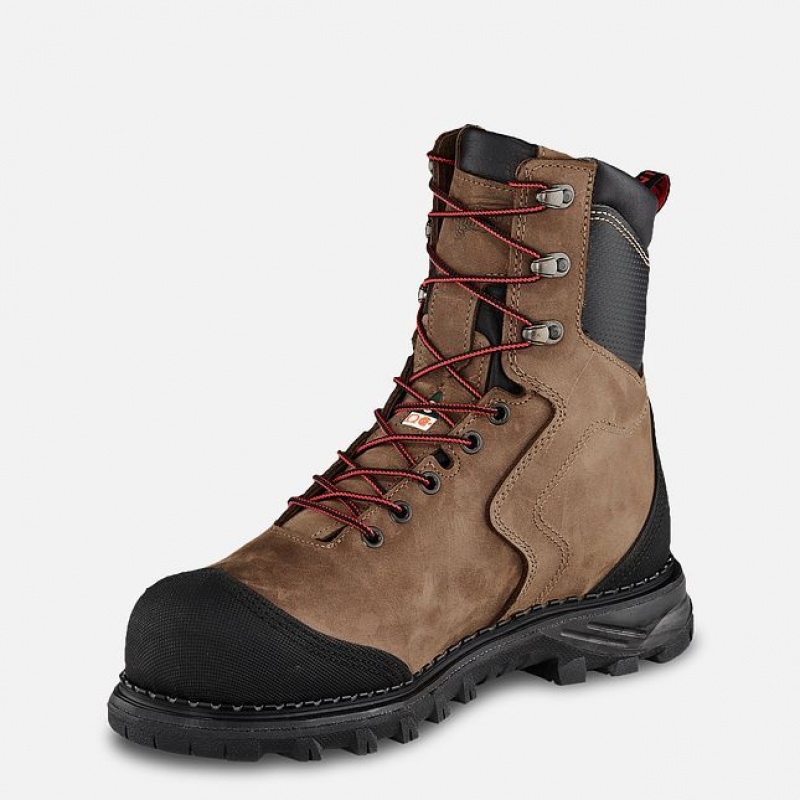 Red Wing Burnside 8-inch Impermeables CSA Seguridad Puntera Boot Multicolor | DGR-476085