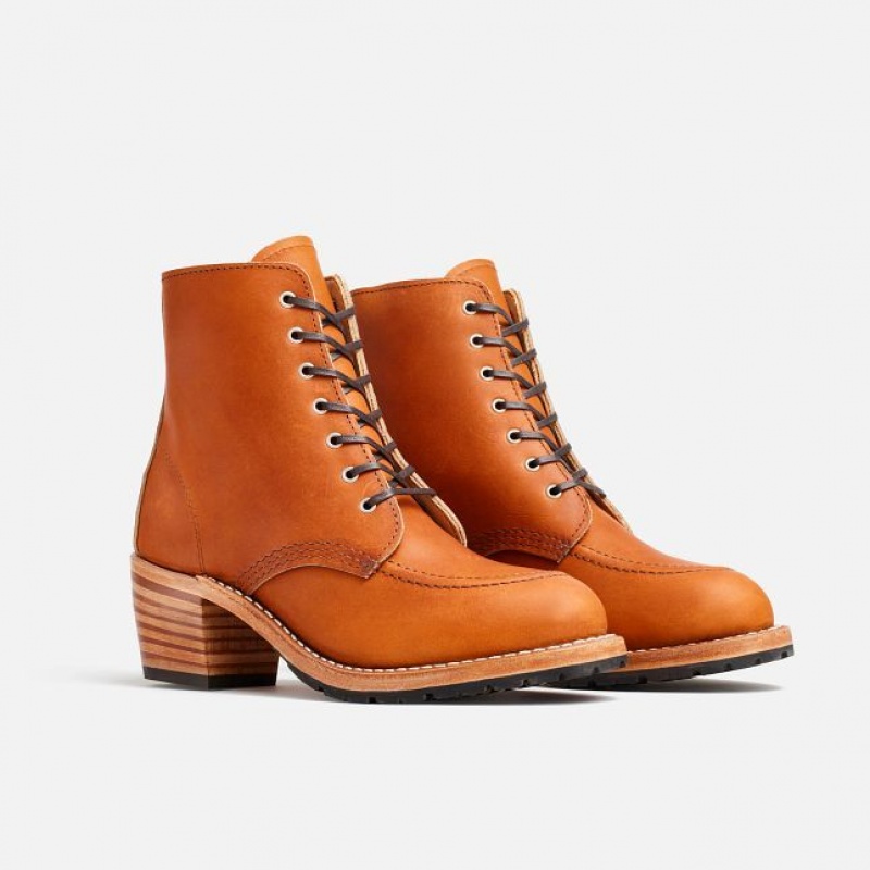 Red Wing Clara Tacón Boot in Oro Legacy Cuero Multicolor | KTD-651843