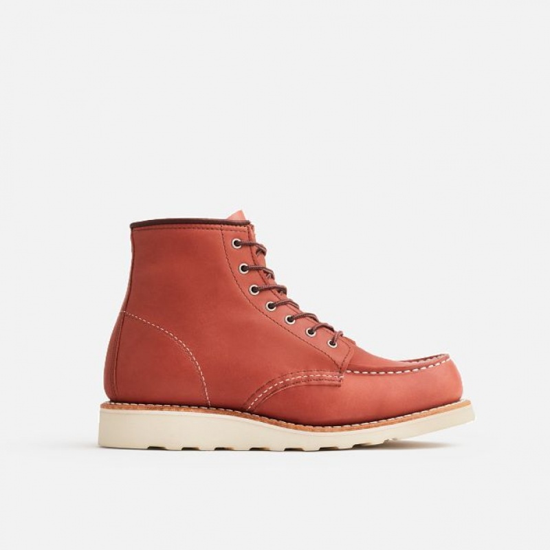 Red Wing Classic Moc Corta Boot in Auburn Legacy Cuero Multicolor | HNK-401237