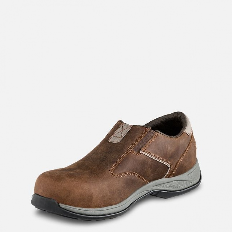 Red Wing ComfortPro Seguridad Puntera Slip-On Negros | BYL-395410