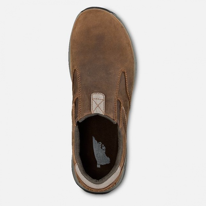 Red Wing ComfortPro Seguridad Puntera Slip-On Negros | BYL-395410