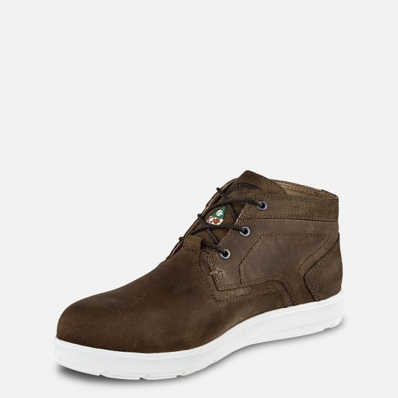 Red Wing Cross Lite CSA 5-inch Seguridad Puntera Chukka Blancos | MPD-791068