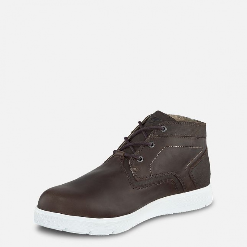 Red Wing Cross Lite Seguridad Puntera Chukka Blancos | ROD-630894