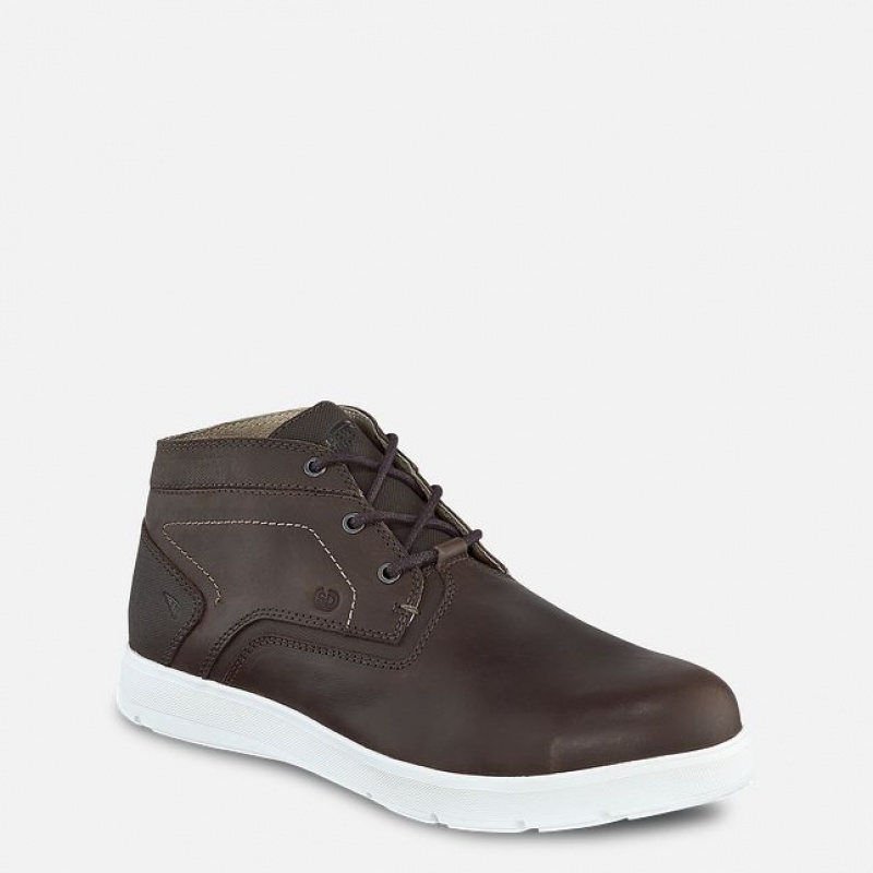 Red Wing Cross Lite Seguridad Puntera Chukka Blancos | ROD-630894