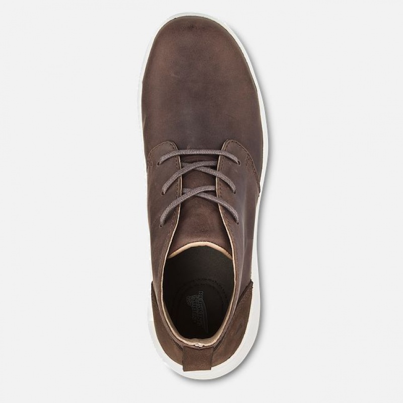 Red Wing Cross Lite Seguridad Puntera Chukka Blancos | VYZ-539460