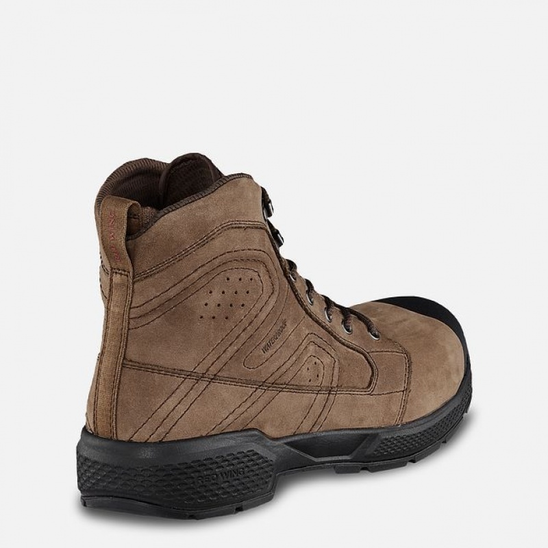 Red Wing Exos Lite 6-inch Impermeables Seguridad Puntera Boot Multicolor | IQC-908415