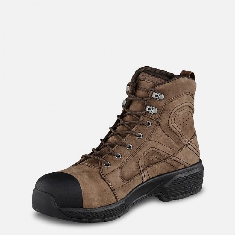 Red Wing Exos Lite 6-inch Impermeables Seguridad Puntera Boot Multicolor | IQC-908415