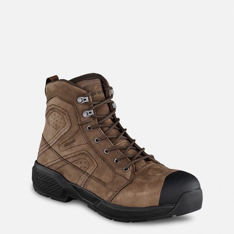 Red Wing Exos Lite 6-inch Impermeables Seguridad Puntera Boot Multicolor | IQC-908415