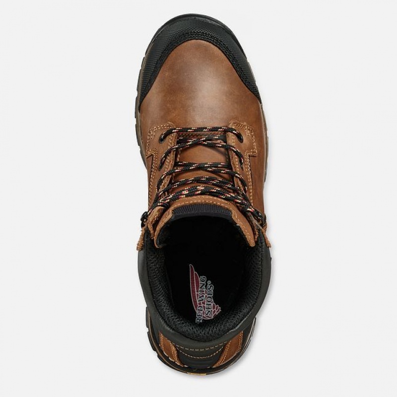 Red Wing FlexForce 6-inch Impermeables Seguridad Puntera Boot Rojos | IKV-103472