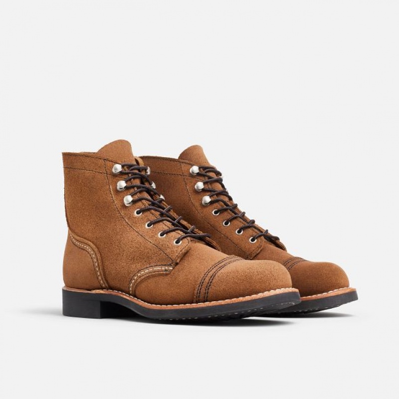 Red Wing IRON RANGER Corta Boot in Clove Acampo Cuero Multicolor | YXT-275463