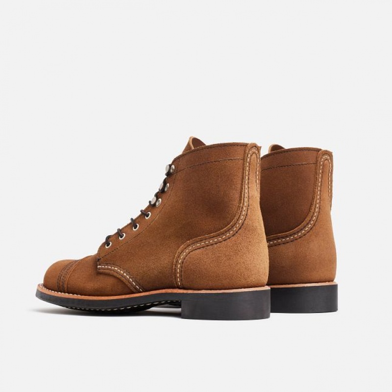 Red Wing IRON RANGER Corta Boot in Clove Acampo Cuero Multicolor | YXT-275463