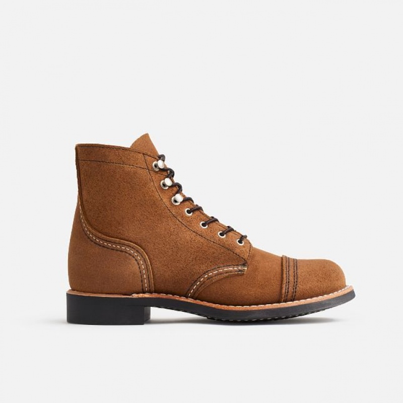 Red Wing IRON RANGER Corta Boot in Clove Acampo Cuero Multicolor | YXT-275463