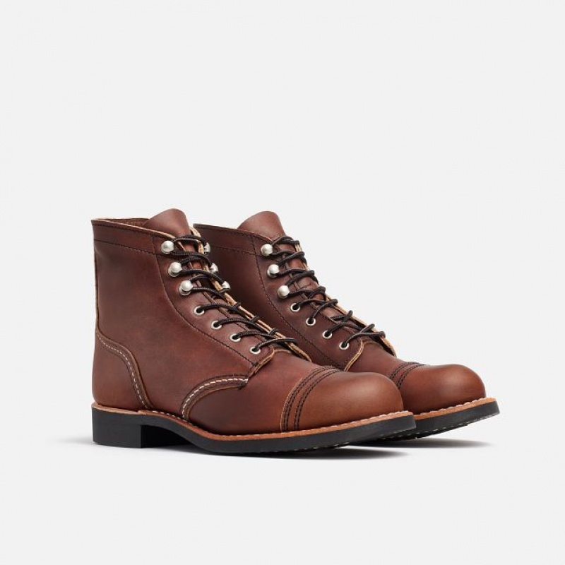 Red Wing Iron Ranger Corta Boot in Amber Harness Cuero Multicolor | SCG-604921