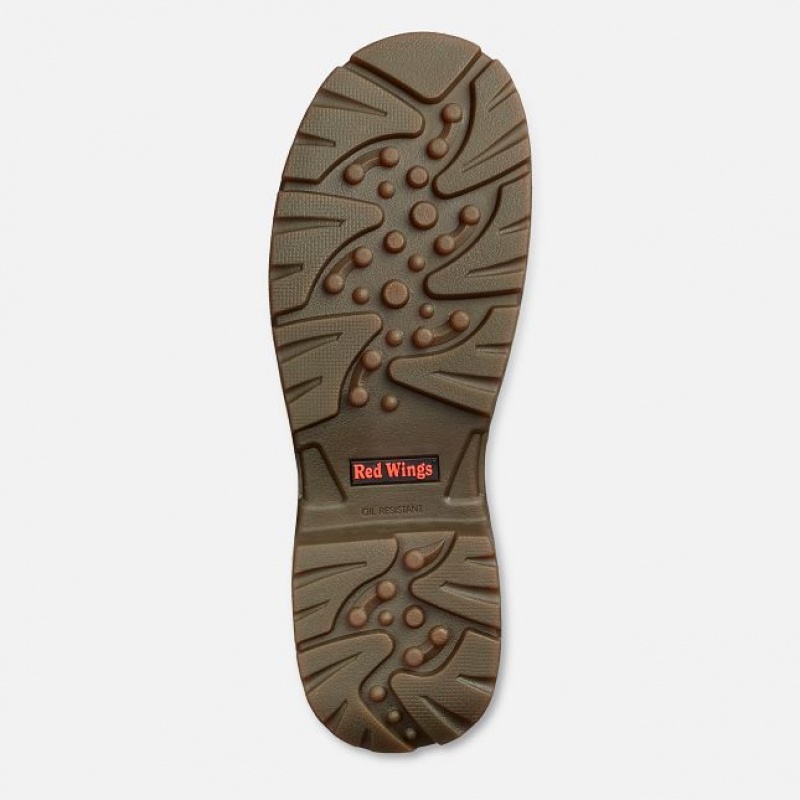 Red Wing King Puntera 5-inch Impermeables Seguridad Puntera Boot Marrom | GHP-702539