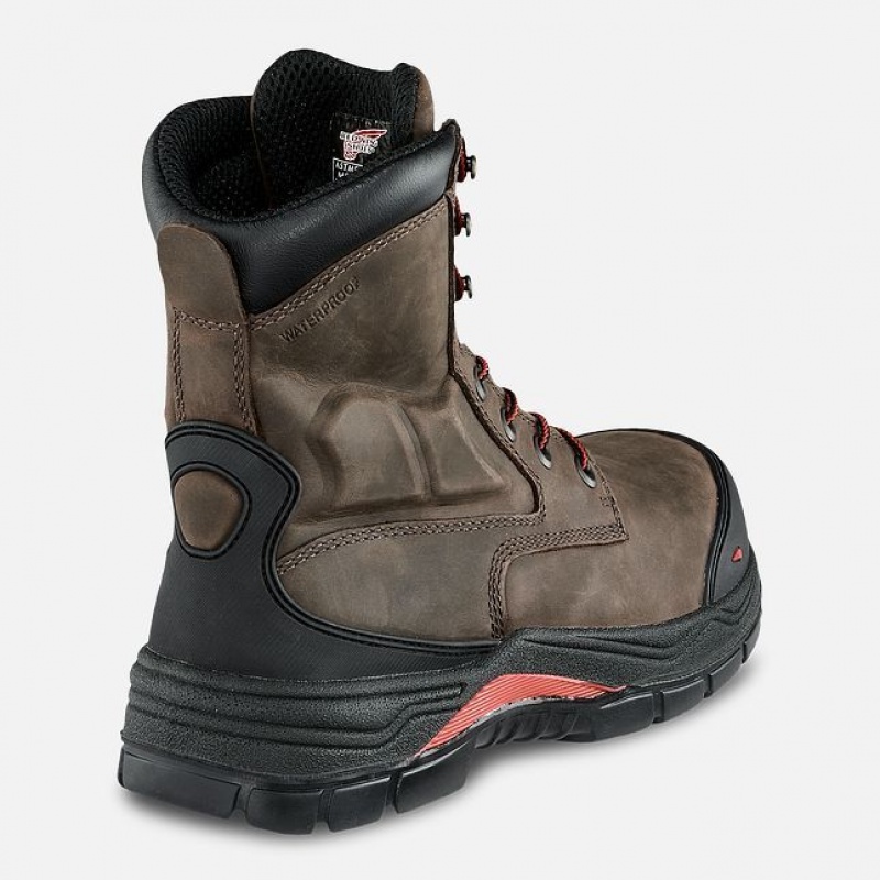 Red Wing King Puntera ADC 8-inch Impermeables CSA Metguard Seguridad Puntera Boot Multicolor | TJS-254971