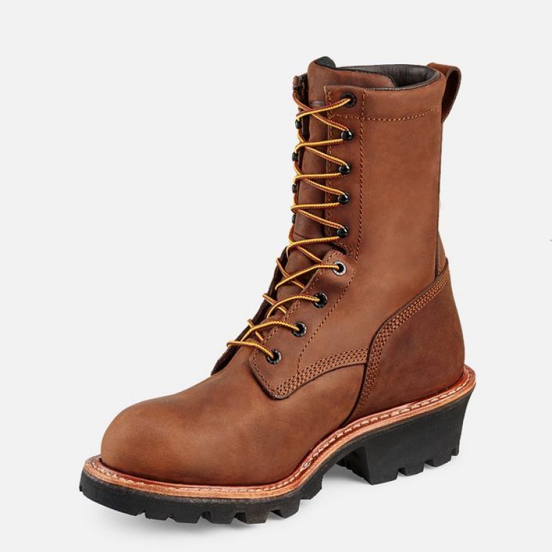 Red Wing LoggerMax 9-inch Impermeables Seguridad Puntera Boot Multicolor | PYL-153802