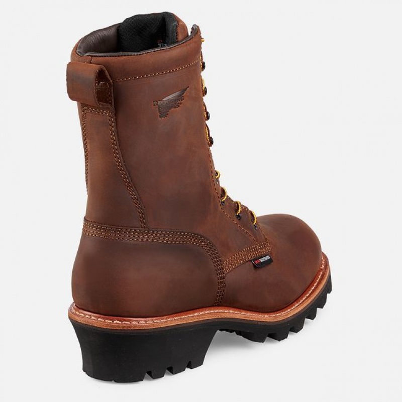 Red Wing LoggerMax 9-inch Insulated Impermeables Soft Puntera Boot Multicolor | RCF-563980