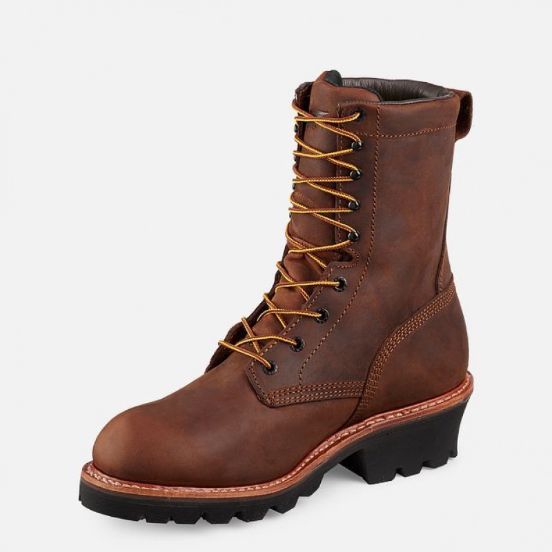 Red Wing LoggerMax 9-inch Insulated Impermeables Soft Puntera Boot Multicolor | RCF-563980