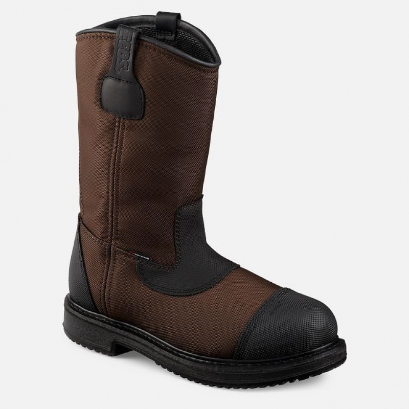 Red Wing MaxBond 12-inch Impermeables Seguridad Puntera Pull-On Boot Multicolor | RIJ-926043