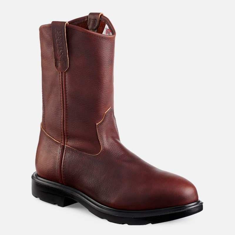 Red Wing SuperSole 11-inch Seguridad Puntera Pull-On Boot Multicolor | NHK-530782