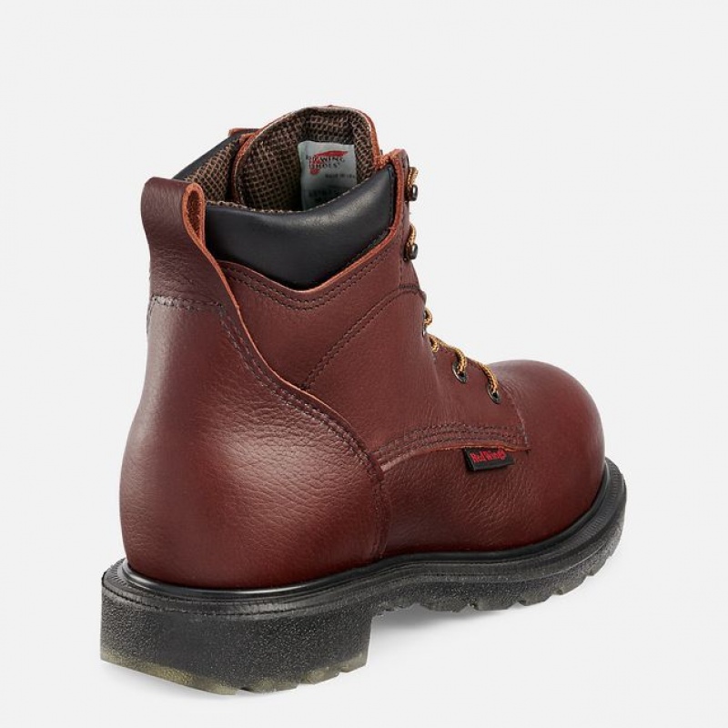 Red Wing SuperSole 2.0 6-inch Impermeables CSA Seguridad Puntera Boot Multicolor | TMS-340156