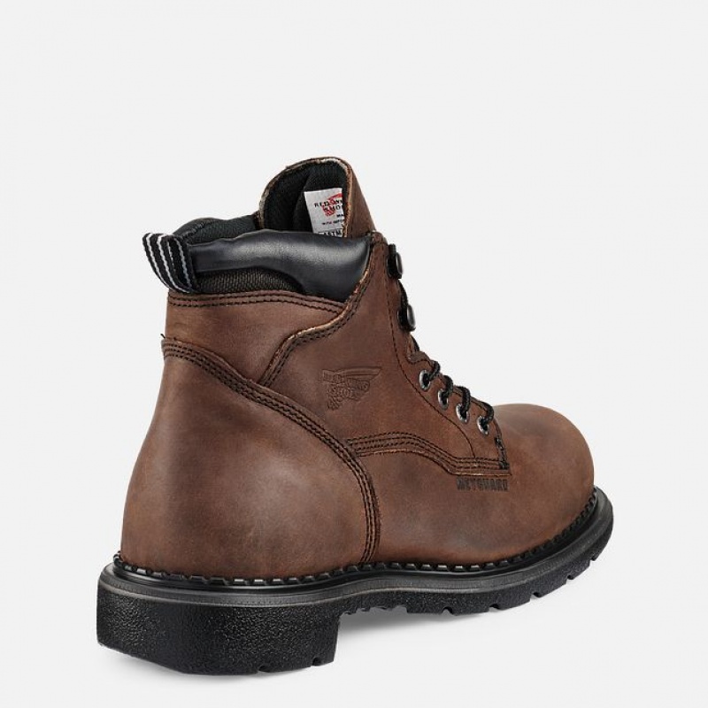 Red Wing SuperSole 6-inch Impermeables Seguridad Puntera Metguard Boot Multicolor | XWF-706831