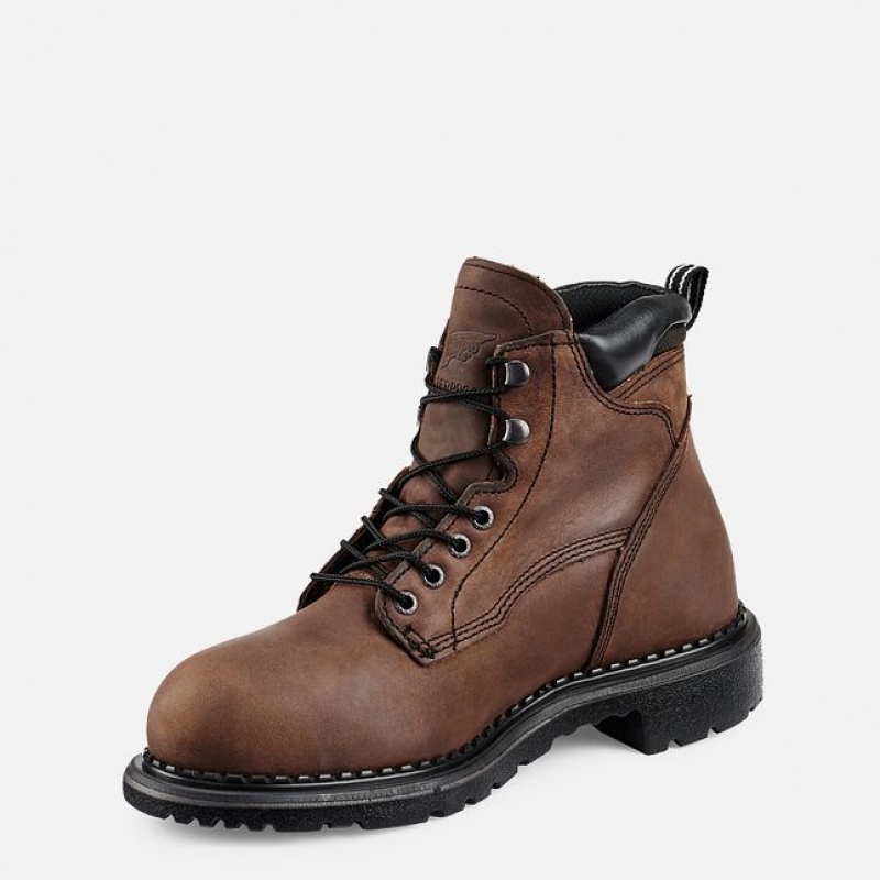 Red Wing SuperSole 6-inch Impermeables Seguridad Puntera Metguard Boot Multicolor | XWF-706831