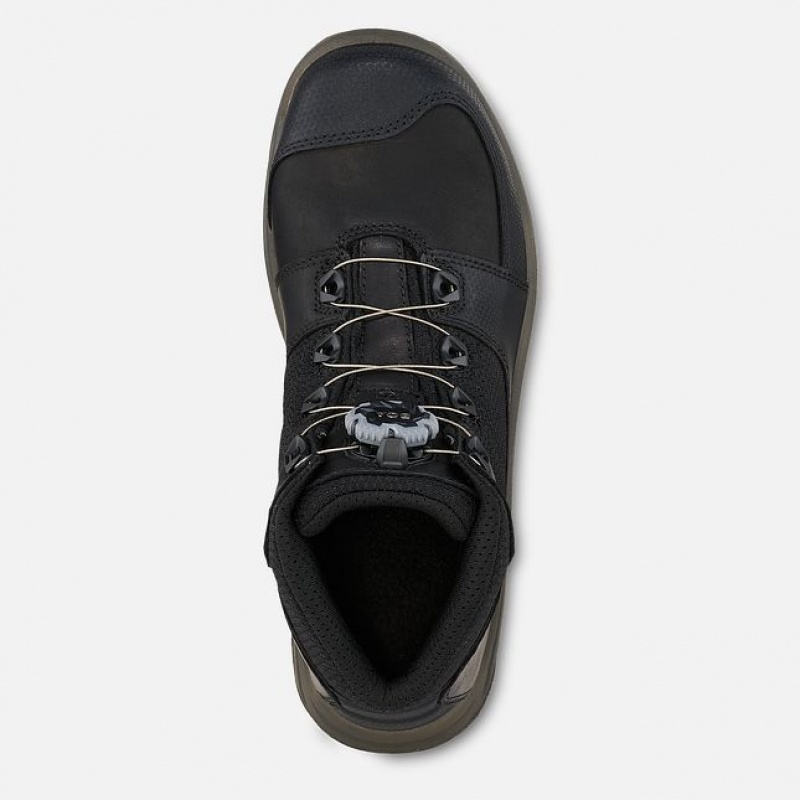 Red Wing Tradesman 5-inch Impermeables Seguridad Puntera Hiker Boot Negros Grises | TWL-683452