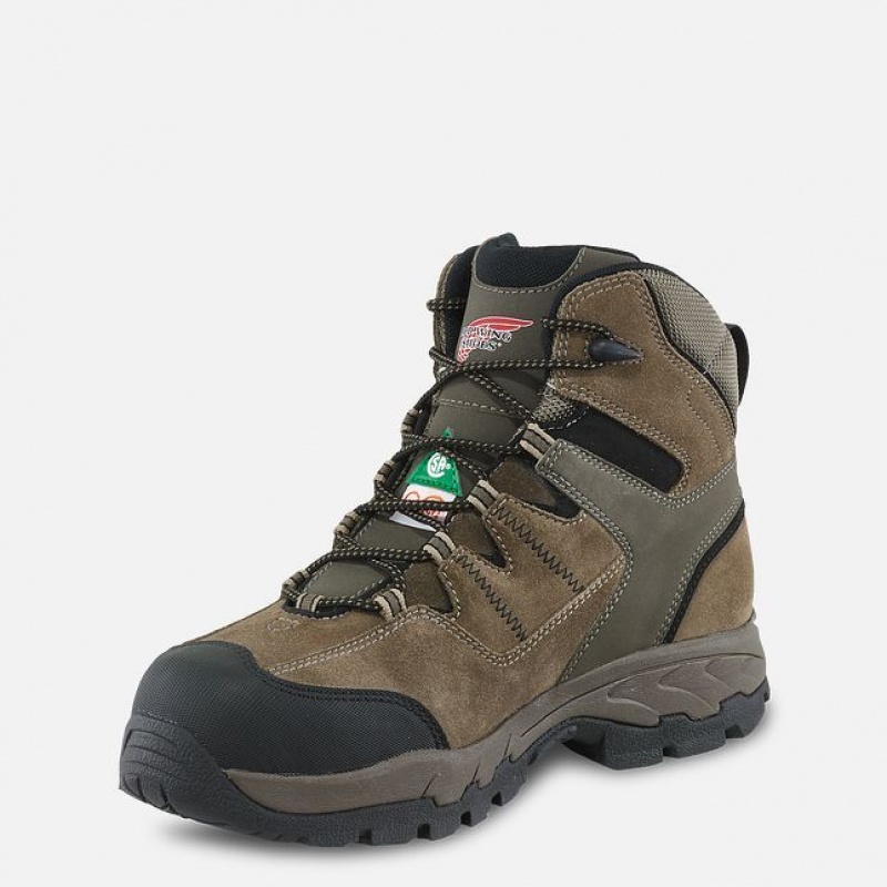 Red Wing TruHiker 6-inch Impermeables CSA Seguridad Puntera Hiker Boot Grises | RYG-096587