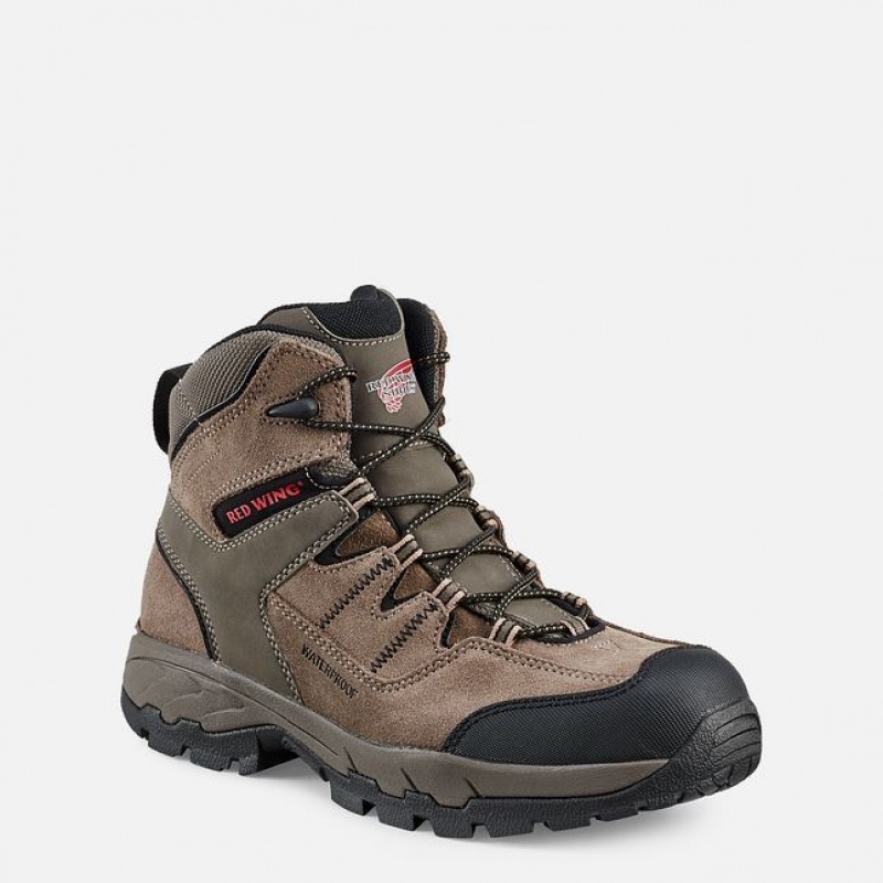 Red Wing TruHiker 6-inch Impermeables Seguridad Puntera Hiker Boot Grises | QLM-601283